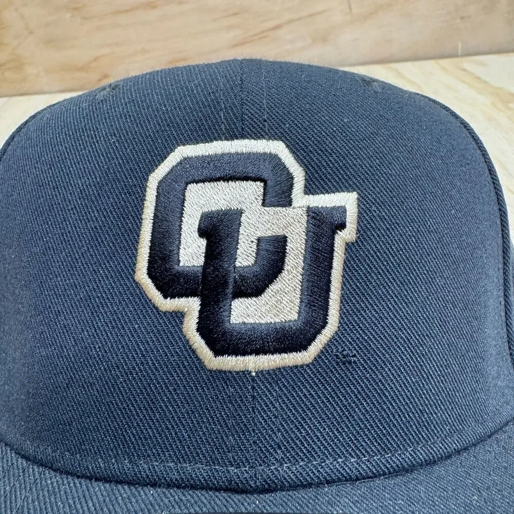 NEW Colorado Buffaloes Nike Pro Flat Bill Snapback Cap Hat Black M/L